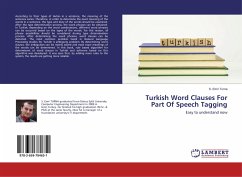 Turkish Word Clauses For Part Of Speech Tagging - Turna, S. Emir