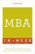 MBA In A Week (eBook, ePUB) - Bild 1