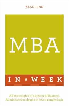 MBA In A Week (eBook, ePUB) - Finn, Alan