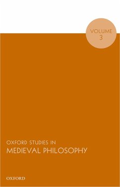 Oxford Studies in Medieval Philosophy, Volume 3 (eBook, PDF)