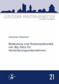 Bedeutung und Nutzenpotenziale von Big Data für Versicherungsunternehmen