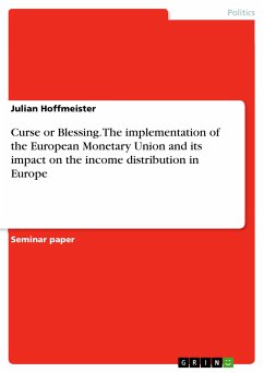 Curse or Blessing. The implementation of the European Monetary Union and its impact on the income distribution in Europe (eBook, PDF) - Hoffmeister, Julian