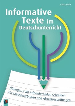 Informative Texte im Deutschunterricht - Seedorf, Karla