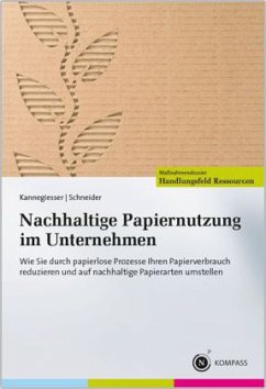 Nachhaltige Papiernutzung im Unternehmen - Kannegiesser, Matthias