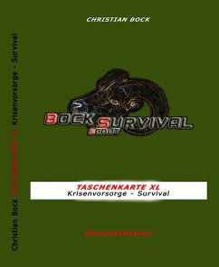 TASCHENKARTE XL Krisenvorsorge - Survival (eBook, ePUB) - Bock, Christian