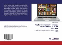 The Socio-economic Impacts of Telecentres in Rural Tanzania