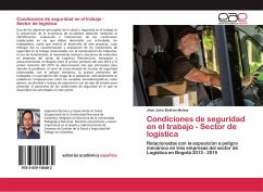 Condiciones de seguridad en el trabajo - Sector de logística - Beltrán Molina, Jhon Jairo