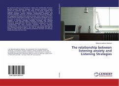 The relationship between listening anxiety and Listening Strategies