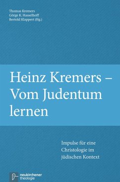Heinz Kremers - Vom Judentum lernen (eBook, PDF)