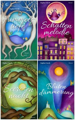 Himmelstiefe, Schattenmelodie, Seerosennacht & Blütendämmerung / Zauber der Elemente Bd.1-4 (eBook, ePUB) - Unruh, Daphne