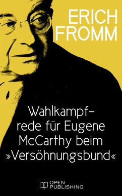 Wahlkampfrede für Eugene McCarthy beim 