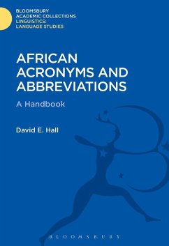 Cover African Acronyms and Abbreviations (eBook, PDF)