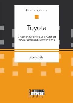 Cover Toyota: Ursachen für Erfolg und Aufstieg eines Automobilunternehmens (eBook, PDF)
