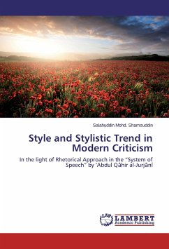 Style and Stylistic Trend in Modern Criticism - Mohd. Shamsuddin, Salahuddin