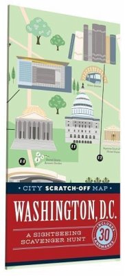 City Scratch-Off Map: Washington, D.C. - De Tessan, Christina Henry