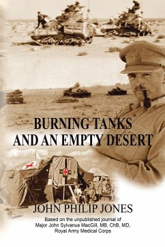 BURNING TANKS AND AN EMPTY DESERT - Jones, John Philip