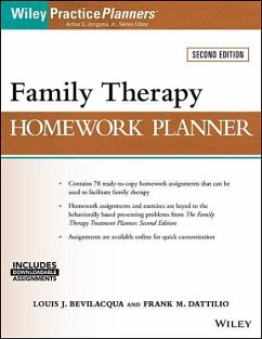 Family Therapy Homework Planner - Bevilacqua, Louis J.; Dattilio, Frank M.; Berghuis, David J.