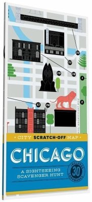 City Scratch-Off Map: Chicago - De Tessan, Christina Henry