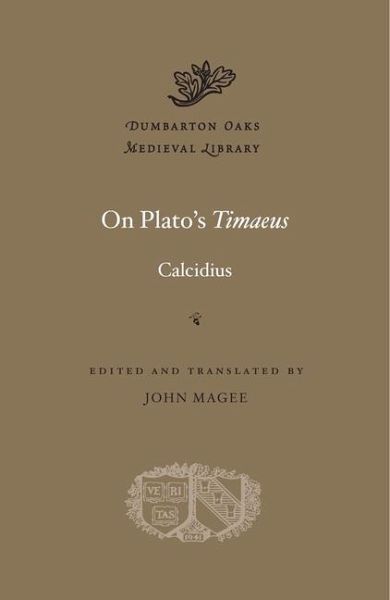 On Plato's Timaeus