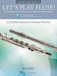 Let's Play Flute! - Repertoire Book 2: Book with Online Audio