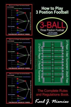 How To Play Three Position Football: Pass-Catch-Defend Instructional Game for Boys and Girls - Niemiec, Karl J.