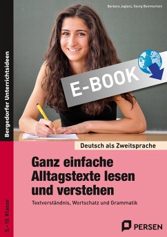 Ganz einfache Alltagstexte lesen und verstehen (eBook, PDF) - Jaglarz, Barbara; Bemmerlein, Georg