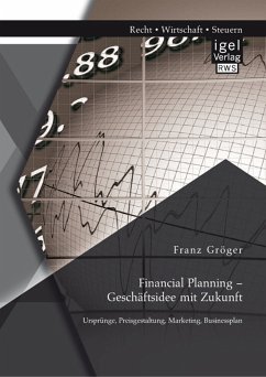 Financial Planning – Geschäftsidee mit Zukunft: Ursprünge, Preisgestaltung, Marketing, Businessplan (eBook, PDF) - Gröger, Franz