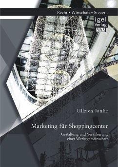 Marketing für Shoppingcenter: Gestaltung und Verankerung einer Werbegemeinschaft (eBook, PDF) - Janke, Ullrich