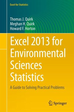 Excel 2013 for Environmental Sciences Statistics (eBook, PDF) - Quirk, Thomas J.; Quirk, Meghan; Horton, Howard F.