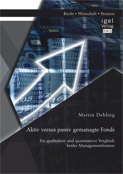 Aktiv versus passiv gemanagte Fonds: Ein qualitativer und quantitativer Vergleich beider Managementformen (eBook, PDF) - Dehling, Martin