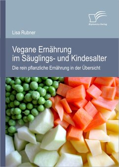 Vegane Ernährung im Säuglings- und Kindesalter: Die rein pflanzliche Ernährung in der Übersicht (eBook, PDF) - Rubner, Lisa