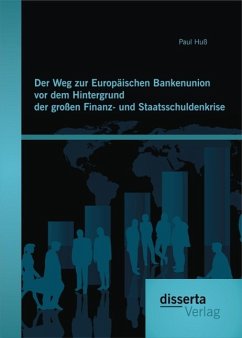 Der Weg zur Europäischen Bankenunion vor dem Hintergrund der großen Finanz- und Staatsschuldenkrise (eBook, PDF) - Huß, Paul