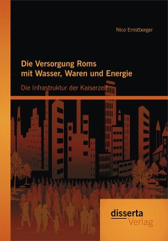 Die Versorgung Roms mit Wasser, Waren und Energie: Die Infrastruktur der Kaiserzeit (eBook, PDF) - Ernstberger, Nico