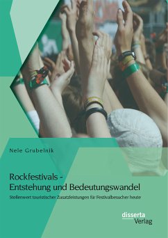 Rockfestivals - Entstehung und Bedeutungswandel: Stellenwert touristischer Zusatzleistungen für Festivalbesucher heute (eBook, PDF) - Grubelnik, Nele