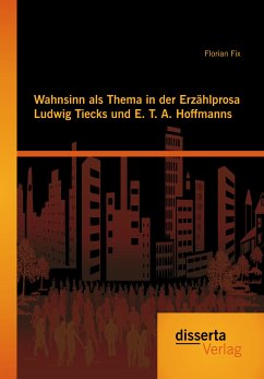 Wahnsinn als Thema in der Erzählprosa Ludwig Tiecks und E. T. A. Hoffmanns (eBook, PDF) - Fix, Florian