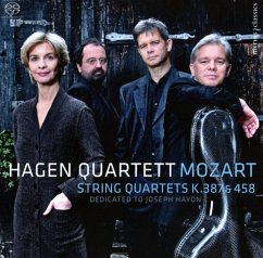 Streichquartette Kv 387 & 458 - Hagen Quartett
