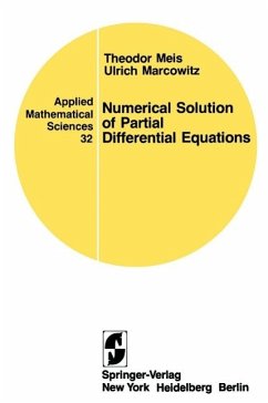 Numerical Solution of Partial Differential Equations (eBook, PDF) - Meis, T.; Marcowitz, U.