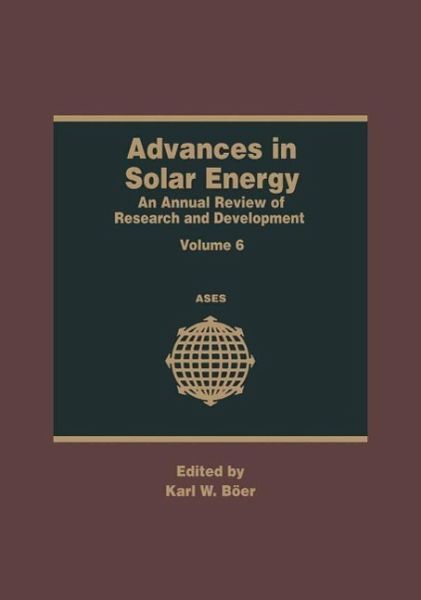 Advances in Solar Energy (eBook, PDF) Advances in Solar Energy (eBook, PDF)