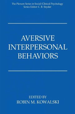 Aversive Interpersonal Behaviors (eBook, PDF)
