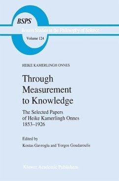 Through Measurement to Knowledge (eBook, PDF) - Onnes, Heike Kamerlingh