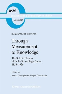 Cover Through Measurement to Knowledge (eBook, PDF)