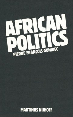 African Politics (eBook, PDF) - Gonidec, P. F.
