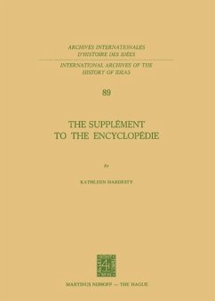 The Supplément to the Encyclopédie (eBook, PDF) - Hardesty, Kathleen