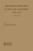 Historical Research in the Low Countries 1970-1975 (eBook, PDF)