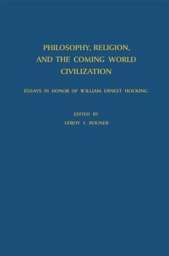 Philosophy, Religion, and the Coming World Civilization (eBook, PDF)