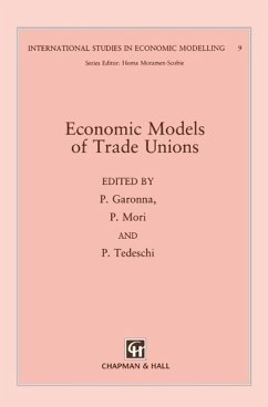 Economic Models of Trade Unions (eBook, PDF)