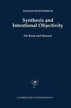 Synthesis and Intentional Objectivity (eBook, PDF) - Rotenstreich, Nathan