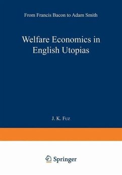 Welfare Economics in English Utopias (eBook, PDF) - Fuz, J. K.