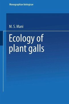 Ecology of Plant Galls (eBook, PDF) - Mani, M. S.