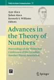 Advances in the Theory of Numbers (eBook, PDF)